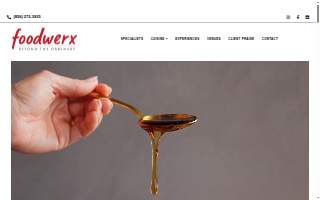 foodwerx featuring Nicholas Caterers of Moorestown website