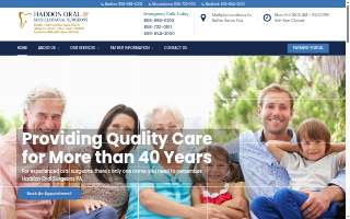 Haddon Oral Surgeons website