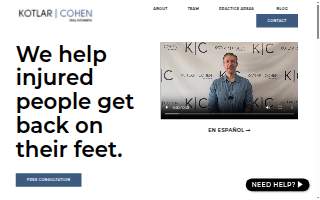 Kotlar Cohen, LLC of Mount Laurel website