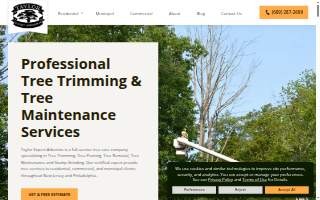 Taylor Expert Arborists website
