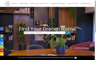 Central Property Realtors website