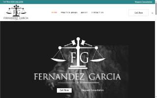 Fernandez Garcia Law website
