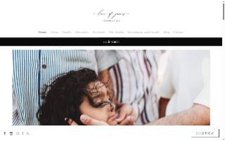 Love of James Photography website