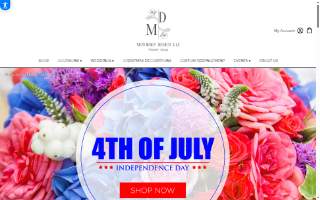 Monrroy Flower Shop website