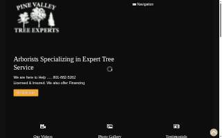 Pine Valley Tree Service of Morristown website