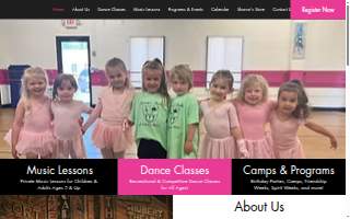 Sharon's Studio of Dance & Music website