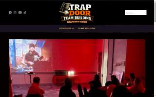 Trap Door Madness Escape Room website