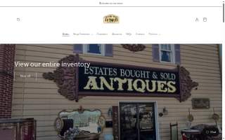 Center Stage Antiques website