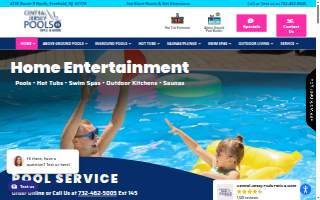 Central Jersey Pools Patio & More website