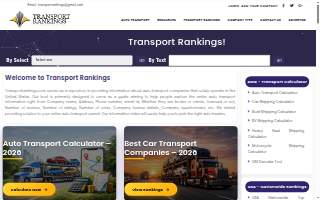 Craig English Auto Transport website