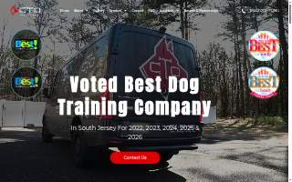 CTO Dog Training of Mount Holly website