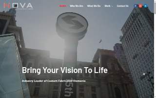 Nova Industrial Arts website