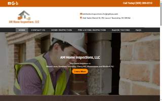 AM Home Inspections website