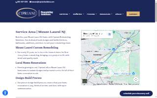 Cipriani Remodeling Solutions of Mount Laurel website