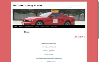 Marlton Driving School of Mount Laurel website