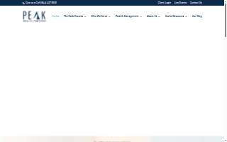 Peak Wealth Partners website
