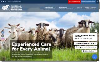 Rancocas Veterinary Associates of Mount Laurel website