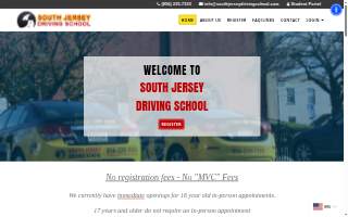 South Jersey Driving School of Mount Laurel website