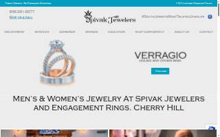 Spivak Jewelers and Engagement Rings of Mount Laurel website