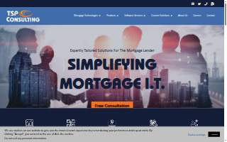 TSP Consulting Services website