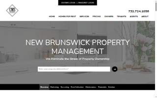CMS Property Management of New Brunswick website