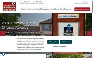 East Brunswick Animal Hospital website