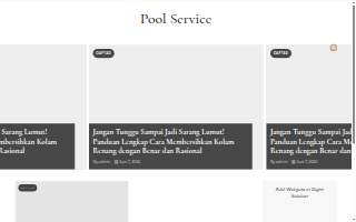 SOS Pool Services, Inc website