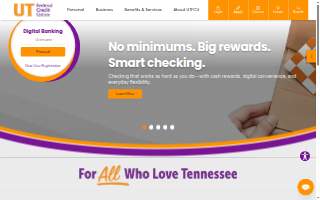 United Teletech Financial Federal Credit Union website