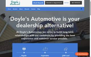 At Your Service Automotive Repair website