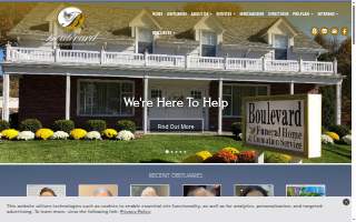 Boulevard Funeral Home and Cremation Service website