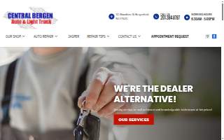 Central Bergen Auto & Light Truck website