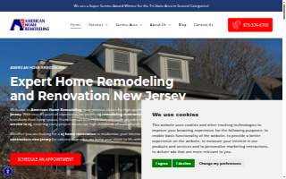 American Home Remodeling of Newark website