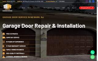Goldi Garage Doors website
