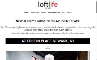 Loft Life Venue website