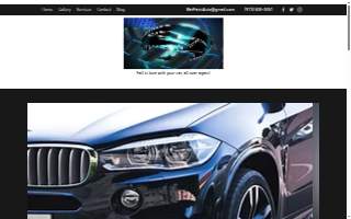 Wet Paint Auto Detailing website