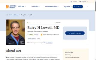 Barry H Lowell, MD website