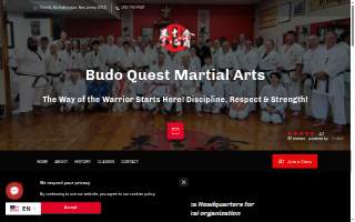 Budo Quest Martial Arts website
