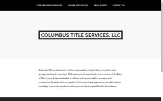 Columbus Title Services, LLC website