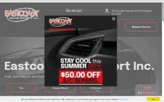 Eastcoast Auto Sport inc. website