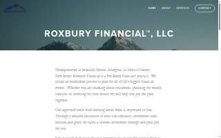 Roxbury Financial, LLC - Jonathan LeVar, CERTIFIED FINANCIAL PLANNER website