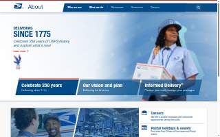 United States Postal Service website