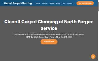 CleanIt Carpet Cleaning of North Bergen website
