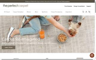 Carpet Line - Professional Carpet & Rug Services website