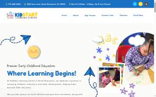KidStart Learning Center of North Brunswick website