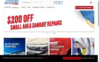 Maaco Auto Body Shop & Painting of North Brunswick website