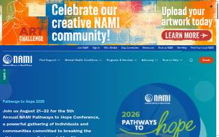 NAMI New Jersey website