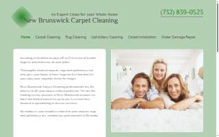 New Brunswick Carpet Cleaning website