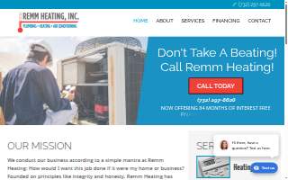 Remm Heating, Inc. website