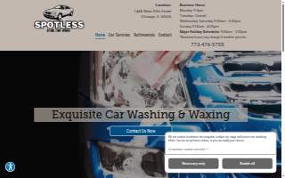 Spotless Hand Car Wash & Detailing of North Brunswick website