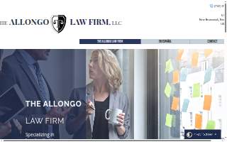 The Allongo Law Firm, LLC of North Brunswick website